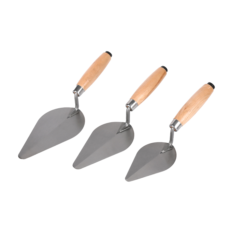 Narrow Brick Trowel with Wood Handle