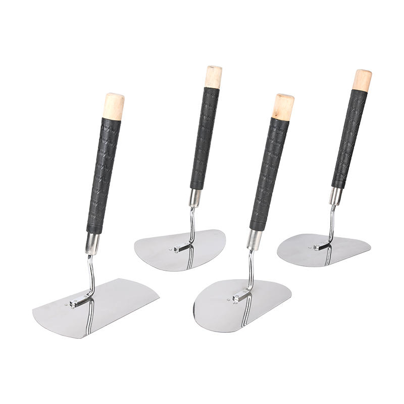2075A-Wooden Long Handled Bricklaying Trowels